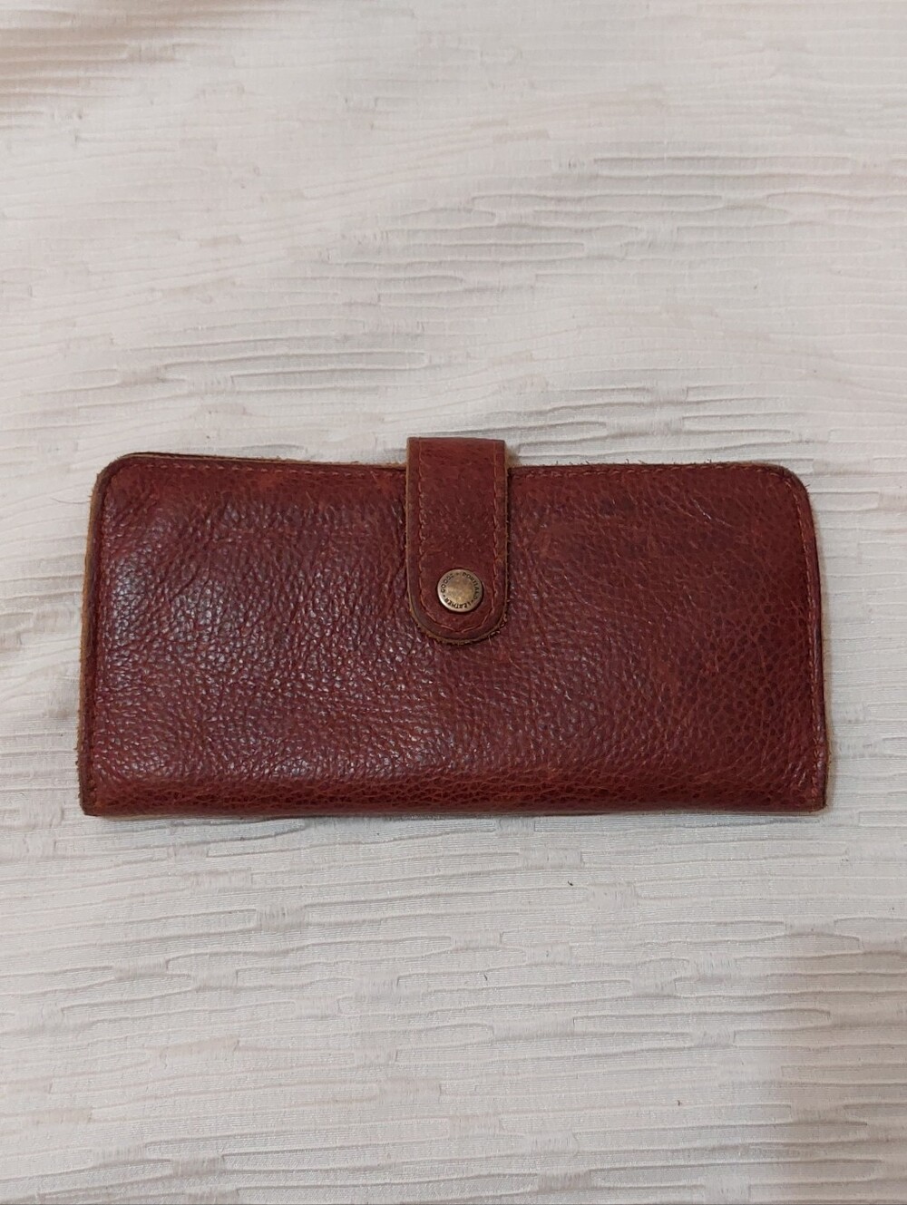 Classic Brown Leather Women's Wallet - Timeless Organizer